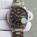 Replica Swiss Longines Watch LG36.5 Stainless Steel Black Face_th.jpg